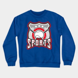 Go Sports - Baseball Fan Crewneck Sweatshirt